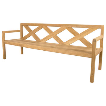 Cane-line Grace 3-seater bench, 55601T
