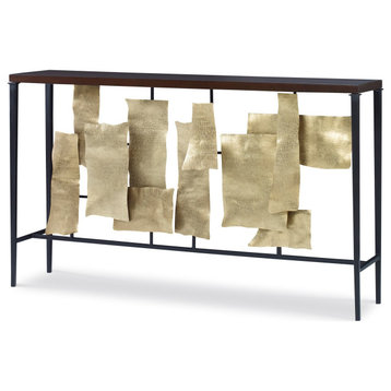 Ambella Home Collection - Collage Console Table in Walnut