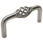 Cosmas - Cosmas 9992-030 Birdcage Cabinet Pull, Satin Nickel - Manufacturer: Cosmas