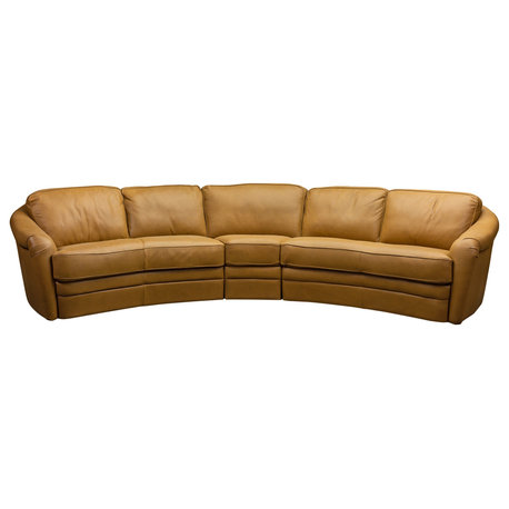 Capri Sectional, Sorrento Camel