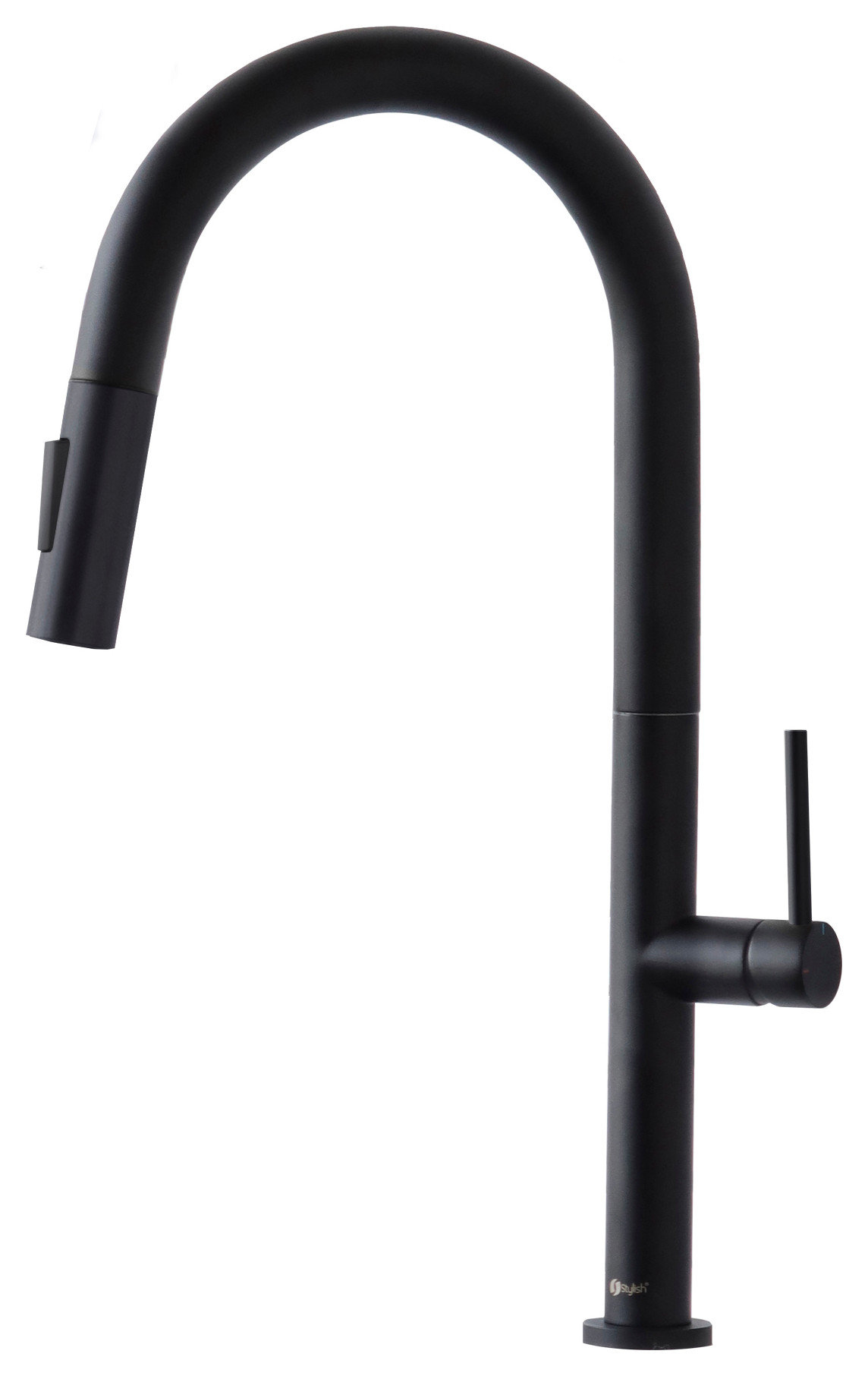 STYLISH Kitchen Sink Faucet Single Handle Pull Down Dual Mode Stainless Steel