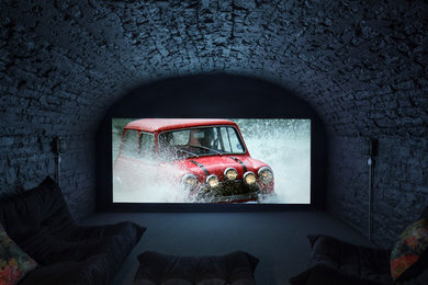 Small home cinema in Other.