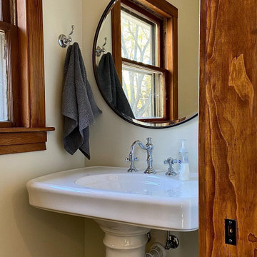 New powder room