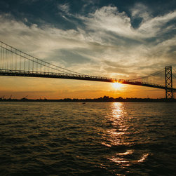 Sunset Over Detroit - Artwork