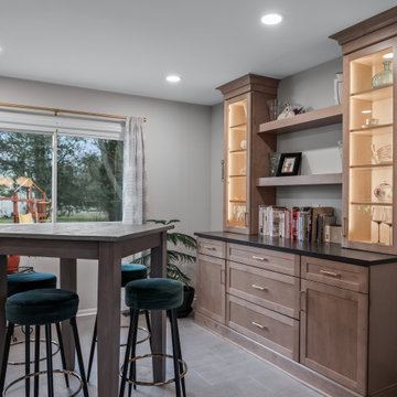 Green Cabinets Boost Style and Organization in the Kitchen