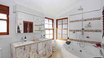 Modern ensuite with traditional charm