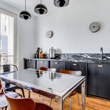 Rénovation complète d'un appartement haussmanien de 85m2 à Paris 17ème