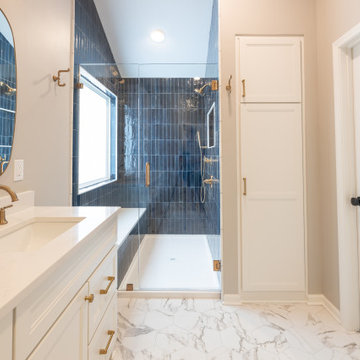 Primary Bath Remodel with Fresh, Functional Design