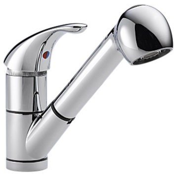 Peerless P18550LF Core 1.5 GPM 1 Hole Pull Out Kitchen Faucet - - Chrome