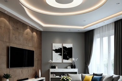 Living room - modern living room idea