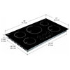 36" Radiant Induction Cooktop