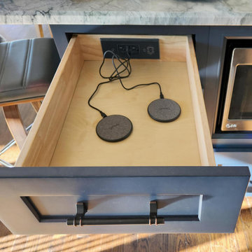 Kitchen In-Drawer Charging Outlets