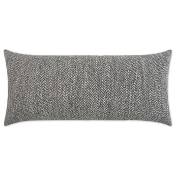 Outdoor Stratford Lumbar Pillow - Grey