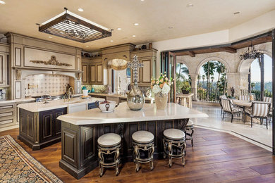 Inspiration for a mediterranean kitchen remodel in Orange County