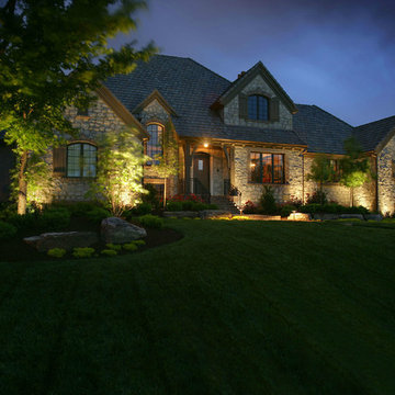Media, Pennsylvania Exterior Home Lighting