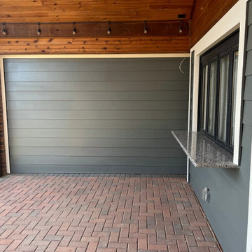 Hardie 7" Smooth Planks with Straight-Edge Shingles