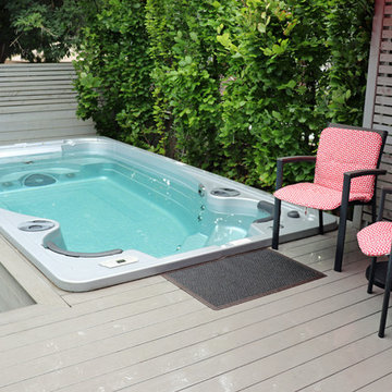 Danforth Modern Backyard Swim Spa