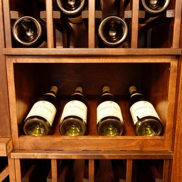 Yarrow Point - Walnut Wine Cellar