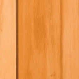 77260 sidelight  Shown in Douglas fir with flat panels and optional shaker stick - Windows And Doors