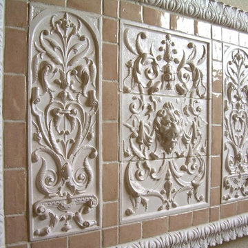 kitchen tile backsplash mural