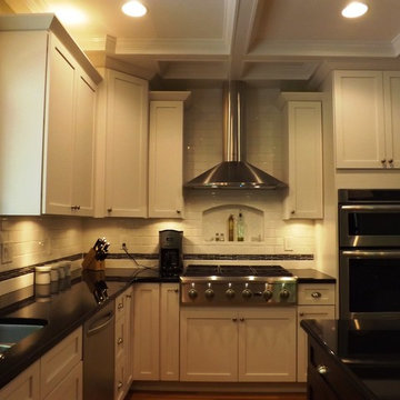 Dynasty  by Omega White Shaker Cabinetry