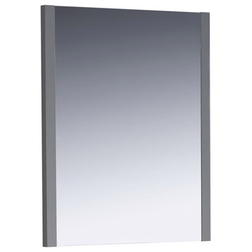 Fresca FMR6230 Torino 32" x 26" Framed Bathroom Mirror - Gray