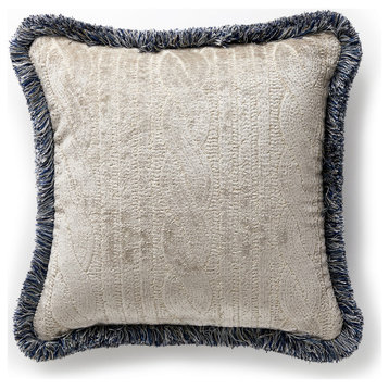 Sweater Pillow, Greige, 22" X 22"