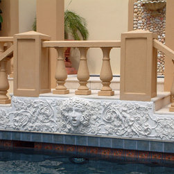 Lap Pool Panels - Outdoor Fountains And Ponds