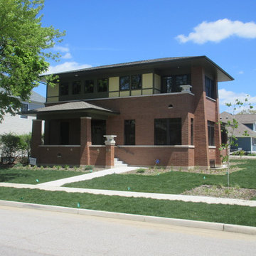 Prairie Style home in South Bend, IN