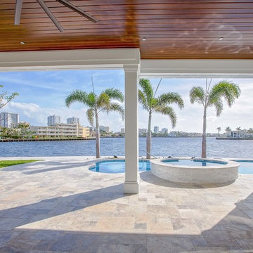 Silver Travertine Pavers