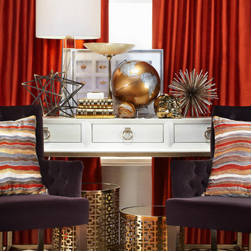 Vibrant Entryway