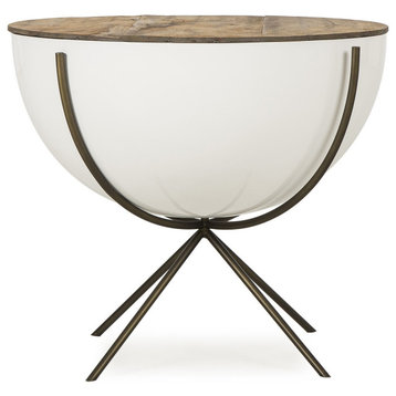 Blaire Side Table 24" Bowl