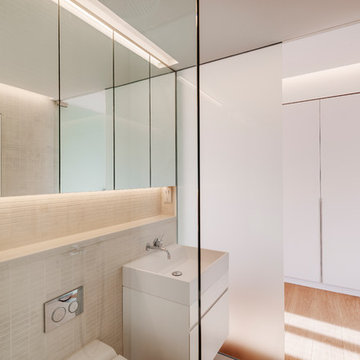 Moderne badeszimmer im Altbau
