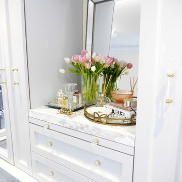 DIY Custom Dressing Room Walk-in Closet