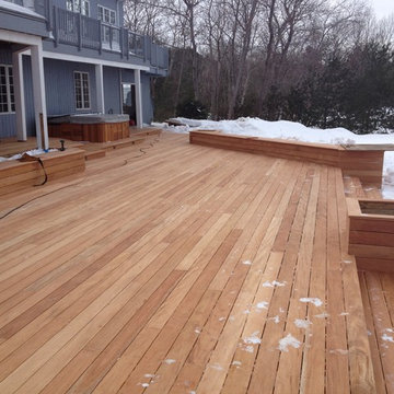 Fijian Genuine Mahogany Deck - Collingwood Ontario