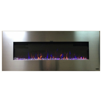 Touchstone AudioFlare 50" Recessed/Wall Mounted Electric Fireplace