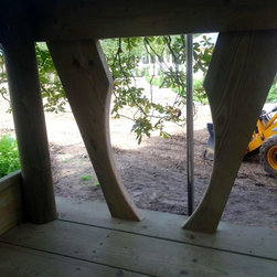 Kids Playground with Fireman's Pole - Garden Playhouses