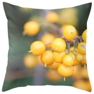 Orange Berries Pillow Cover, 20x20