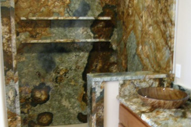 Granite Shower with Atlas Granite