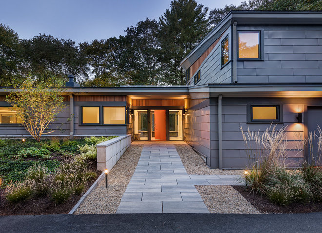 Contemporary Exterior by Flavin Architects