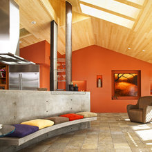 Vaulted ceiling