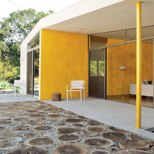 log patio