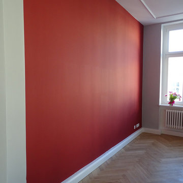 Einrichtung unf Farbgestaltung einer Altbauwohnung in Berlin-Charlottenburg