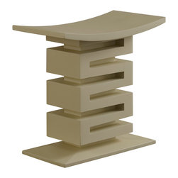Thassos Stool - Baker Furniture - Accent And Storage Benches