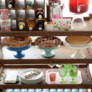 rolling trolley for a party