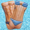 Man and Woman Body Pool Float