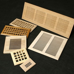 Custom Wood Registers - Registers Grilles And Vents