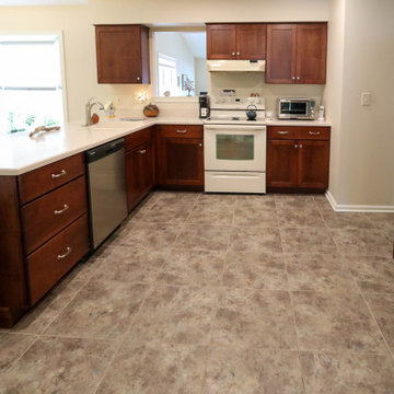 Condo Renovation in Kitchen, Bathroom and Fireplace Updates