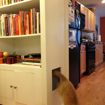 Custom Built In with Kitty Litter Box