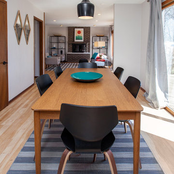 Mid Century Geo Dining